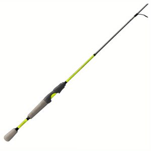 Spinning Fishing Rod, 6-Foot 6-Inch Fishing Rod, Medium Action IM6 Graphite Rod, Yellow/ Black