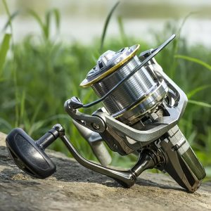 1pc 12000/14000 Spinning Fishing Reel, Saltwater Freshwater Fishing Tackle