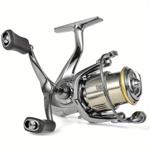 Dual Handle Spinning Reel 5.2:1 Gear Ratio 7+1 Bearing Left Right Hand Fishing Reel